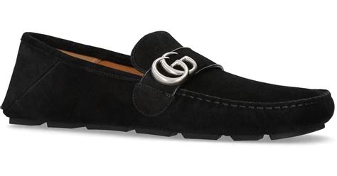 gucci driving loafers|Gucci suede loafers men.